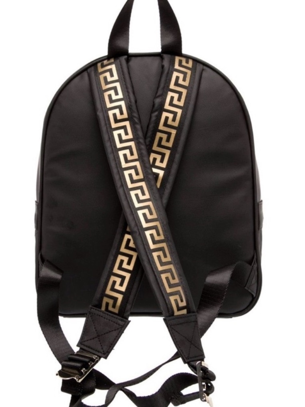 Versace Black Backpack with Gold Logo - Picture 3 of 4